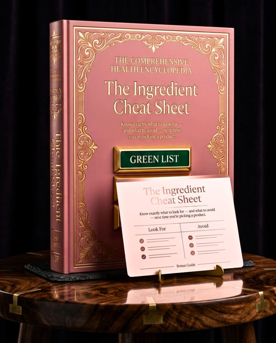 The Ingredient Cheat Sheet bonus cover